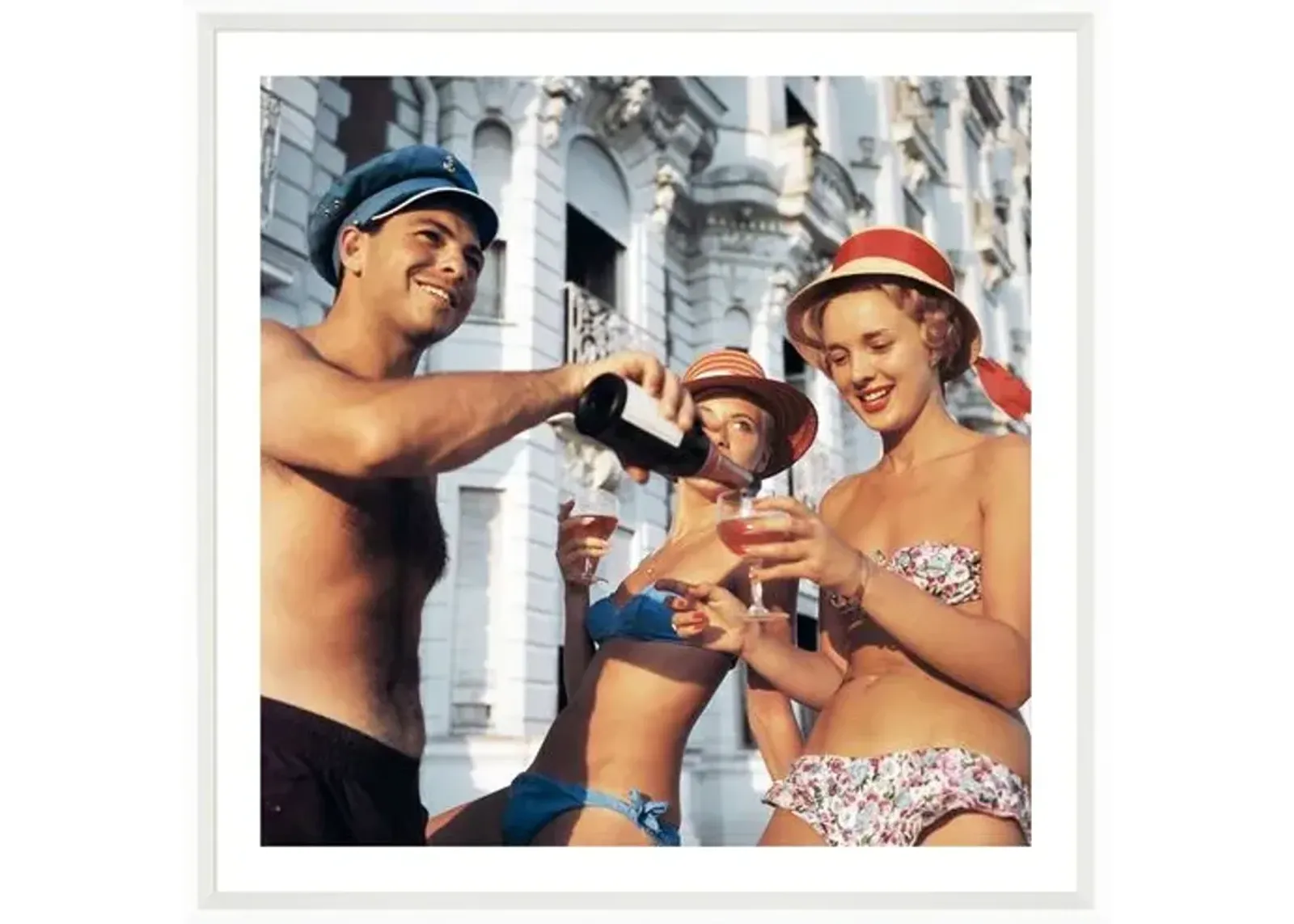 Slim Aarons - Top Up? - White