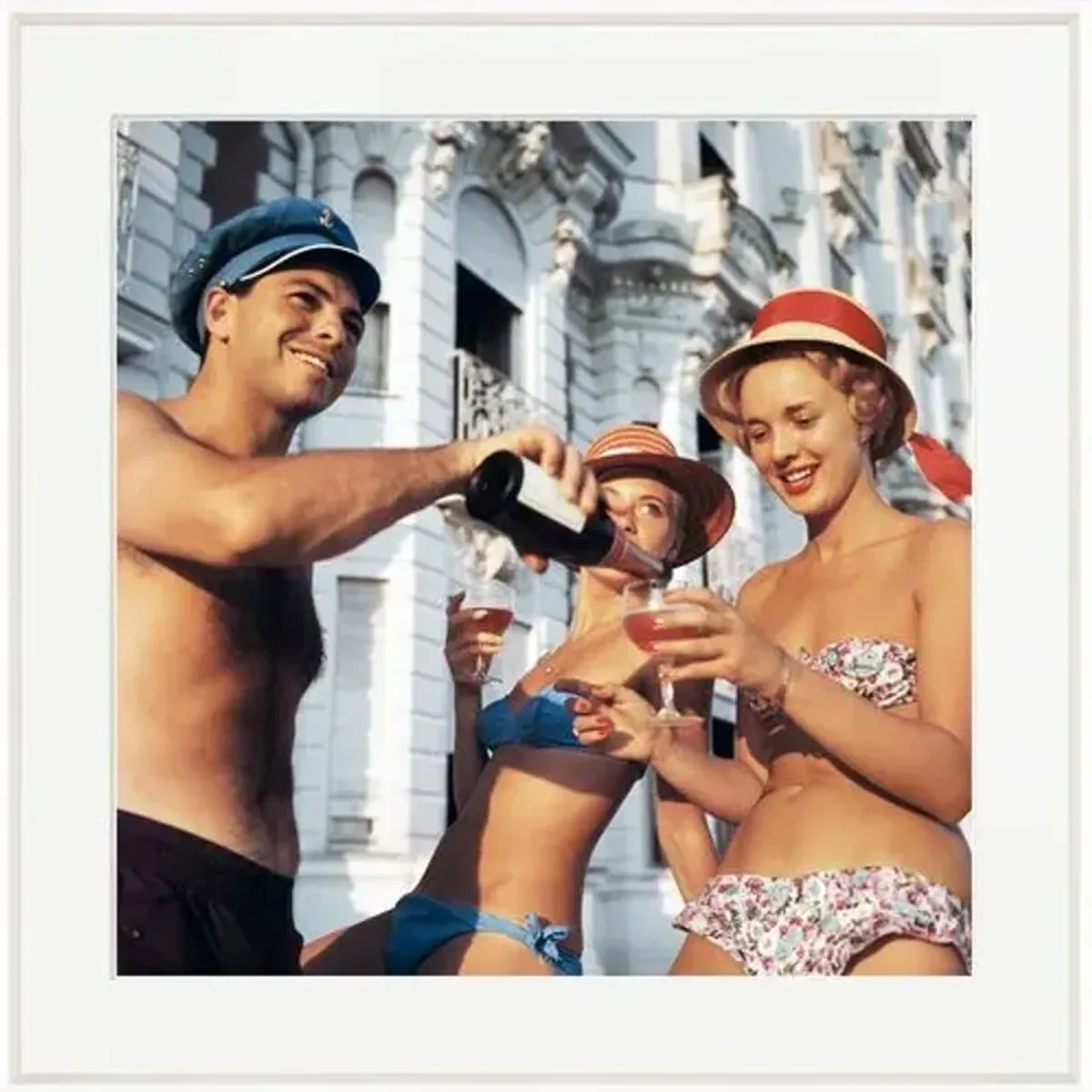 Slim Aarons - Top Up? - White