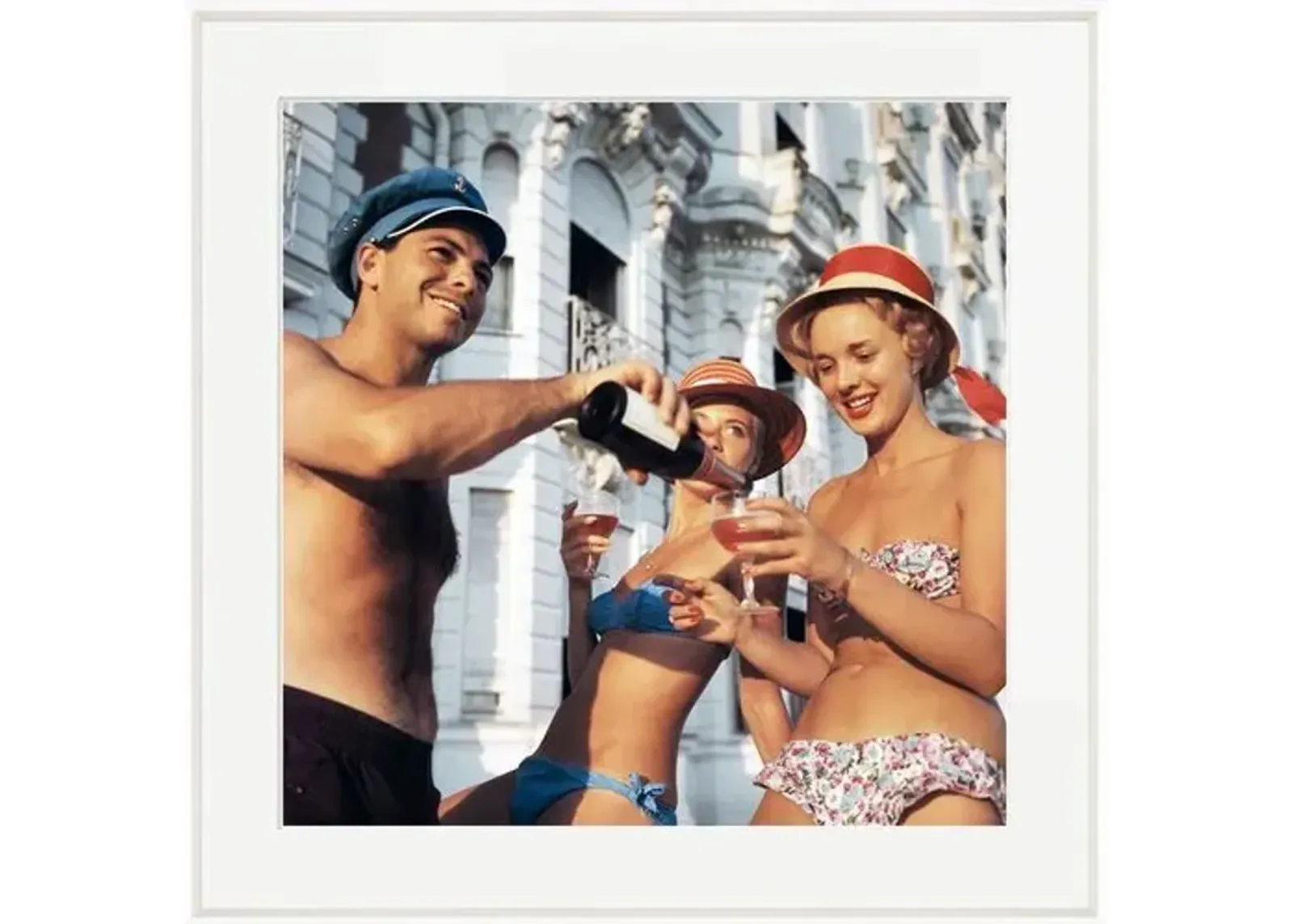 Slim Aarons - Top Up? - White