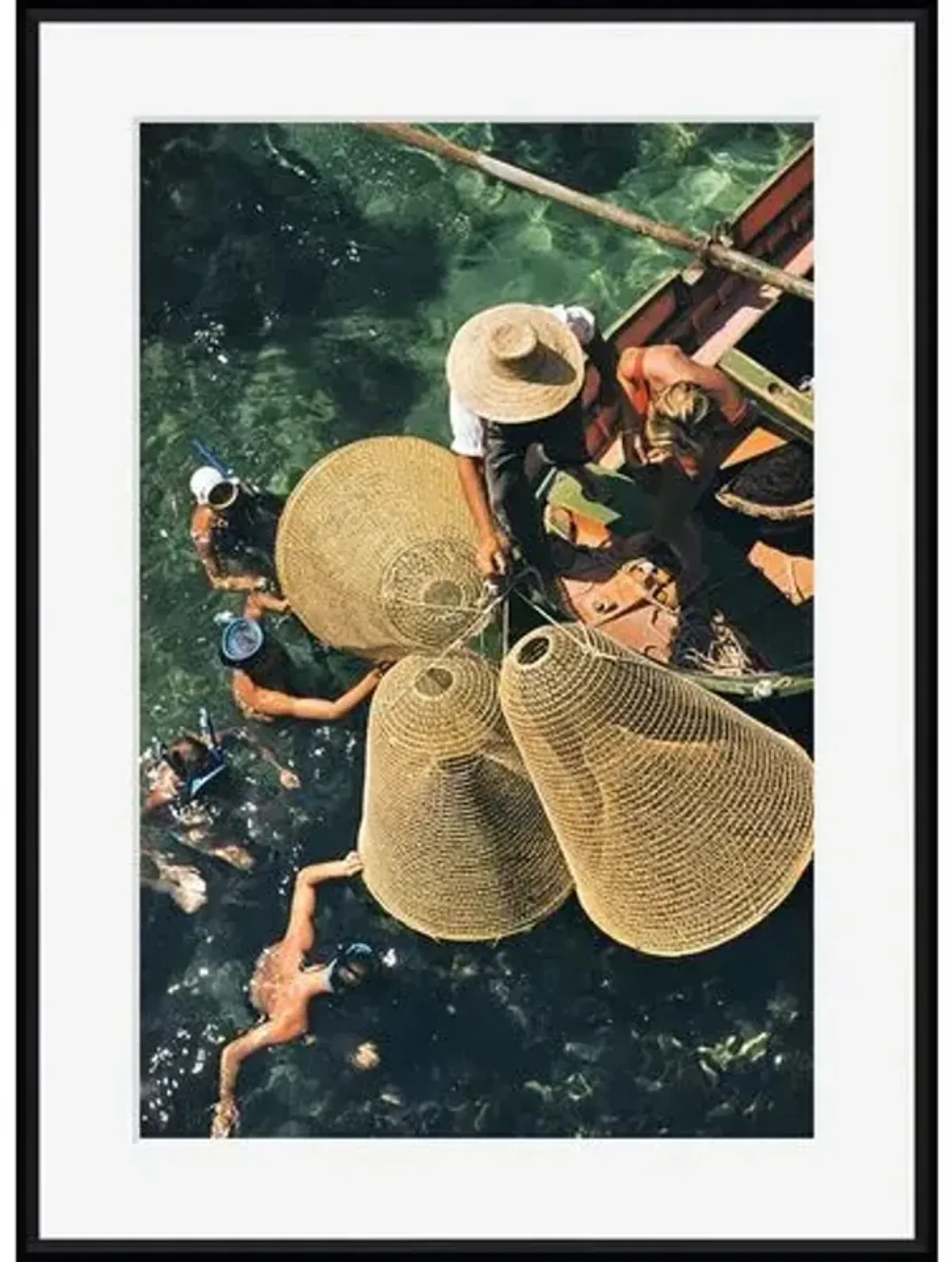 Slim Aarons - Snorkeling in the Shallows II - Black