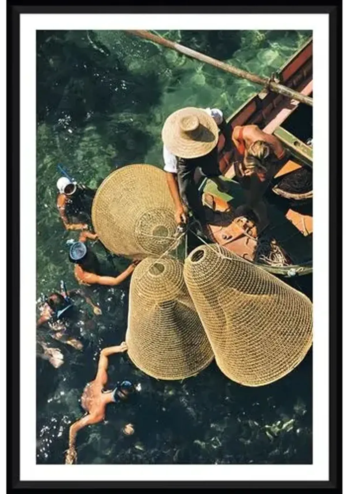 Slim Aarons - Snorkeling in the Shallows II - Black