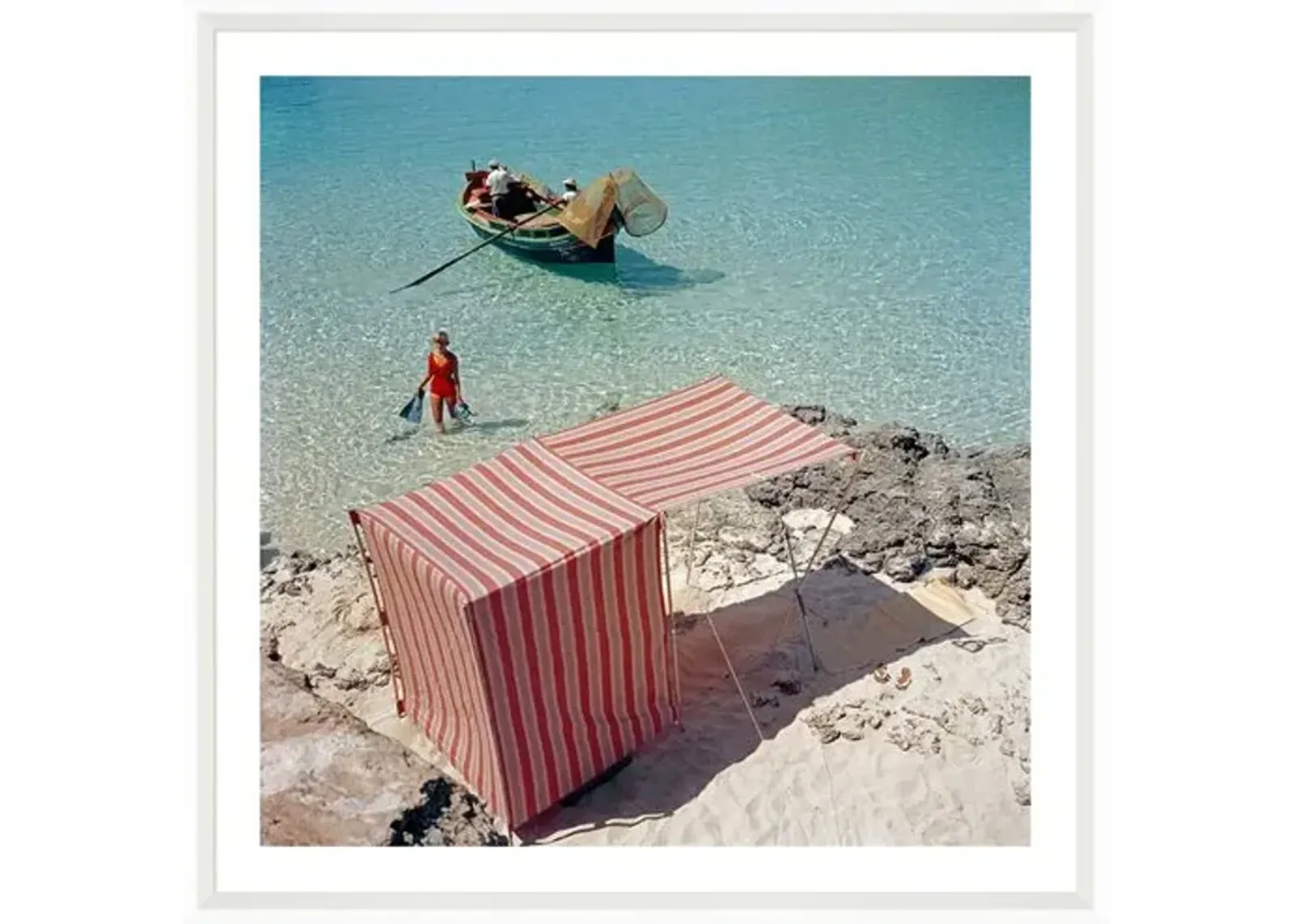 Slim Aarons - Marietine Birnie I - White