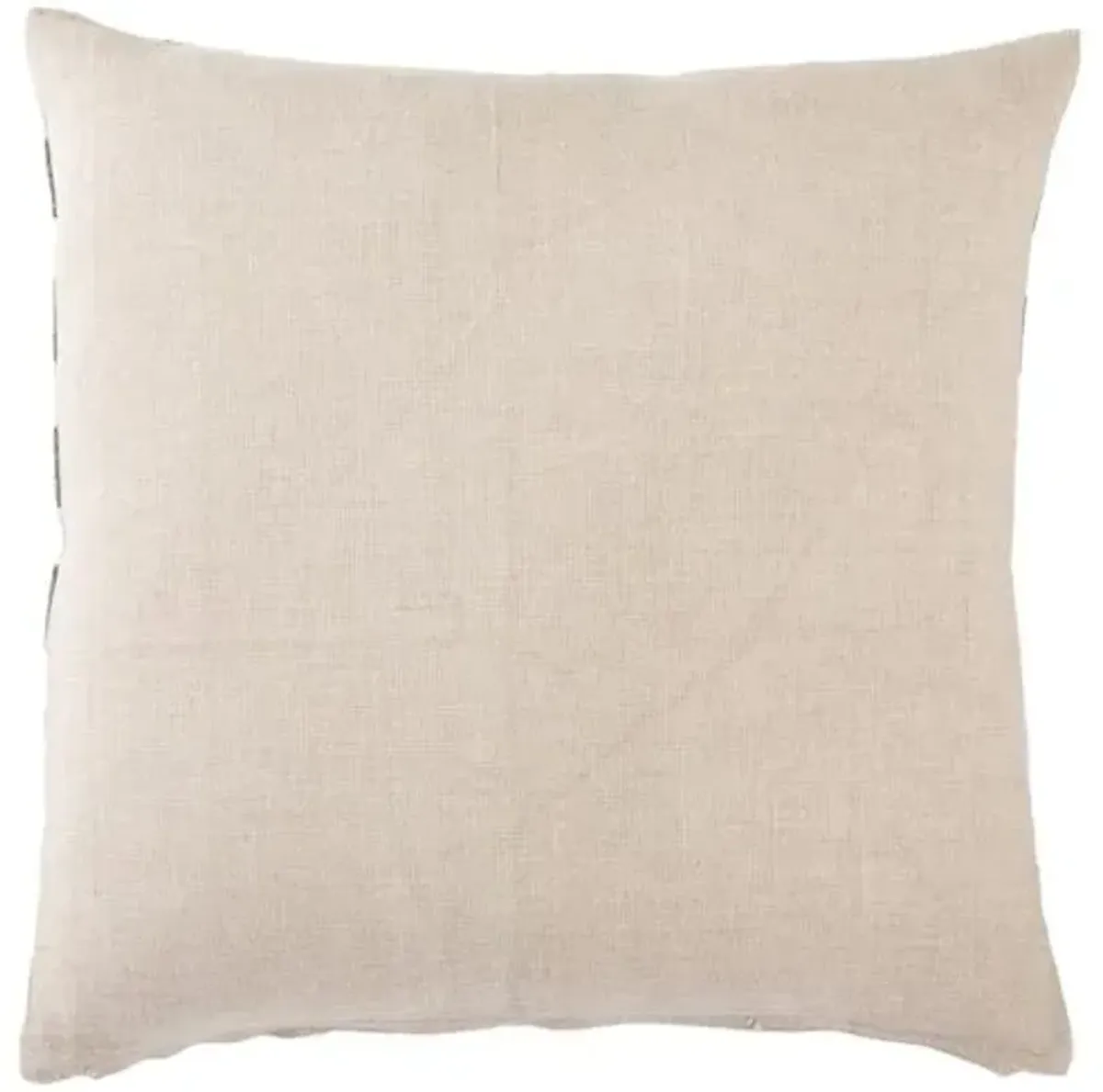 Della 22x22 Pillow - Gray/Silver Linen - Nikki Chu