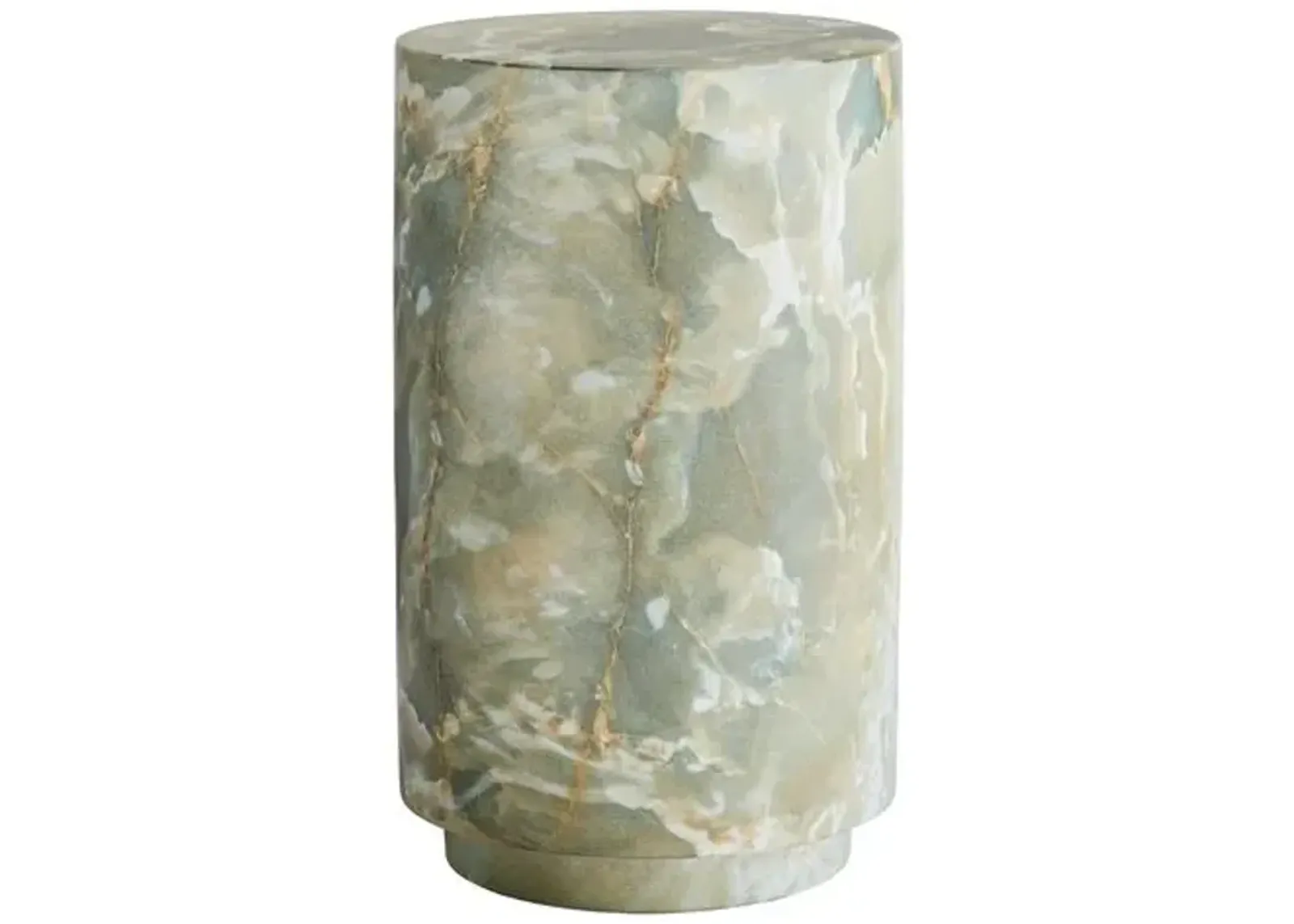 Herbie Accent Tables - Jade - Arteriors - Green - 13Dia x 22H in