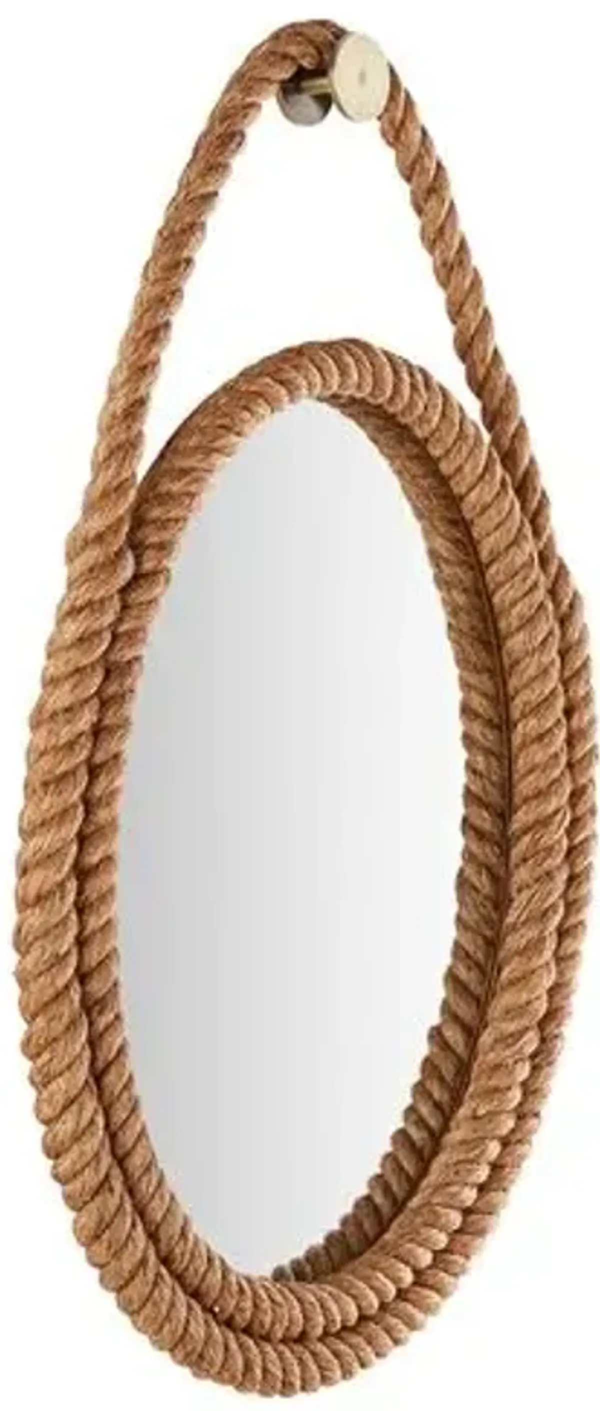 Iberis Rope Wall Mirror - Natural - Arteriors