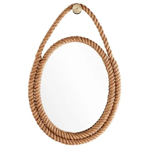 Iberis Rope Wall Mirror - Natural - Arteriors