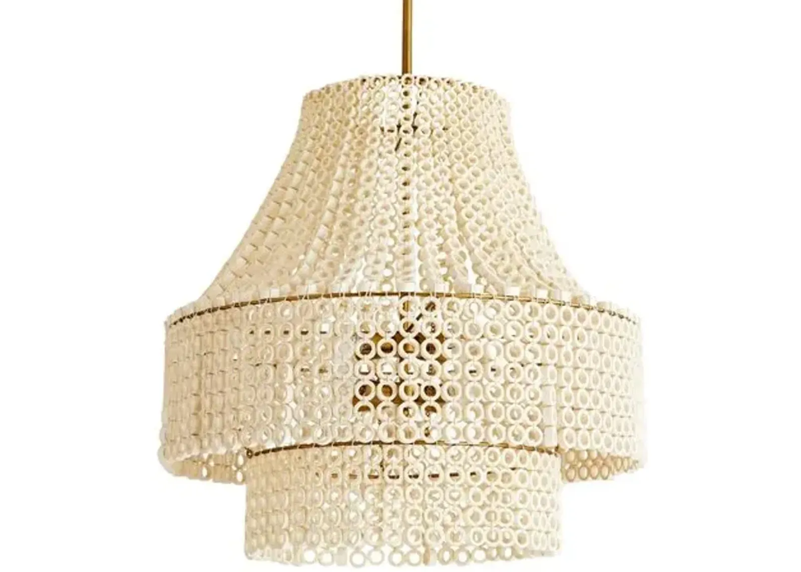 Hannie Chandelier - White - Arteriors