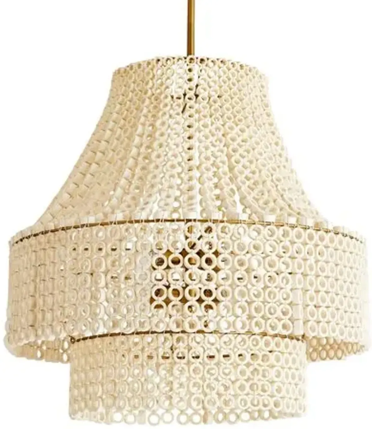 Hannie Chandelier - White - Arteriors