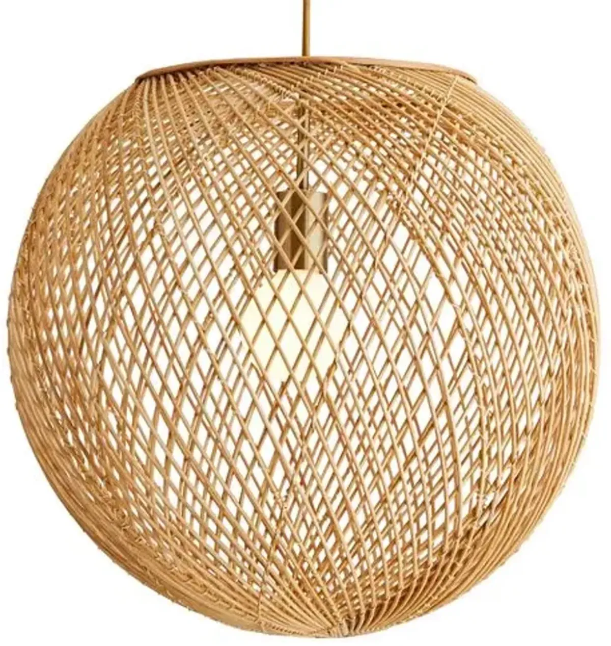 Indiana Rattan Pendant - Natural - Arteriors