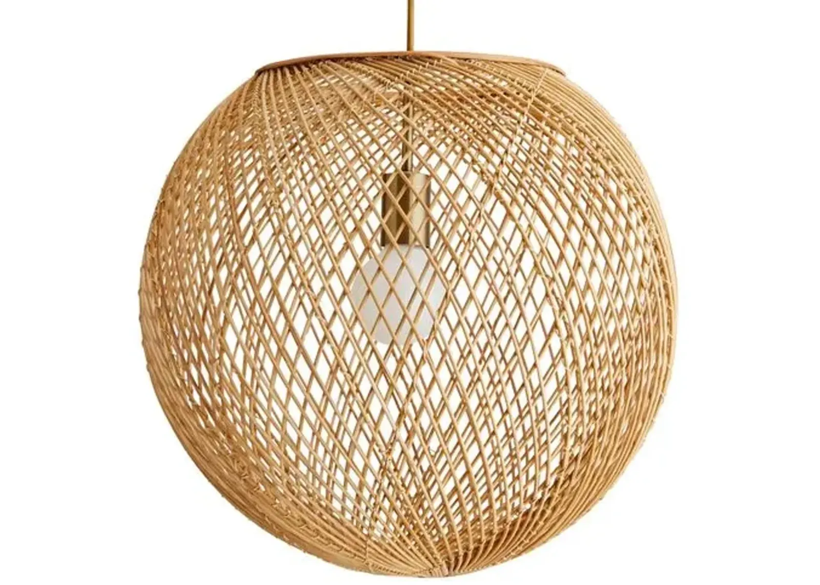 Indiana Rattan Pendant - Natural - Arteriors