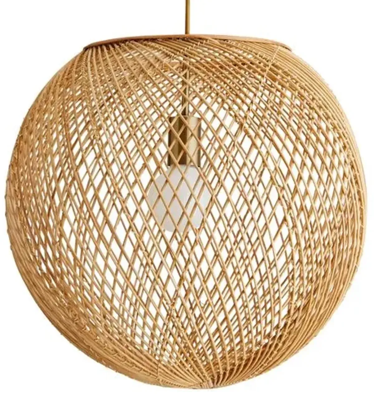 Indiana Rattan Pendant - Natural - Arteriors