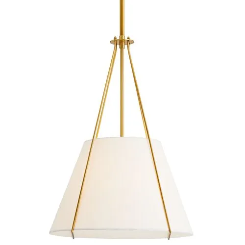 Heloise Pendant - Antique Brass - Arteriors - Gold