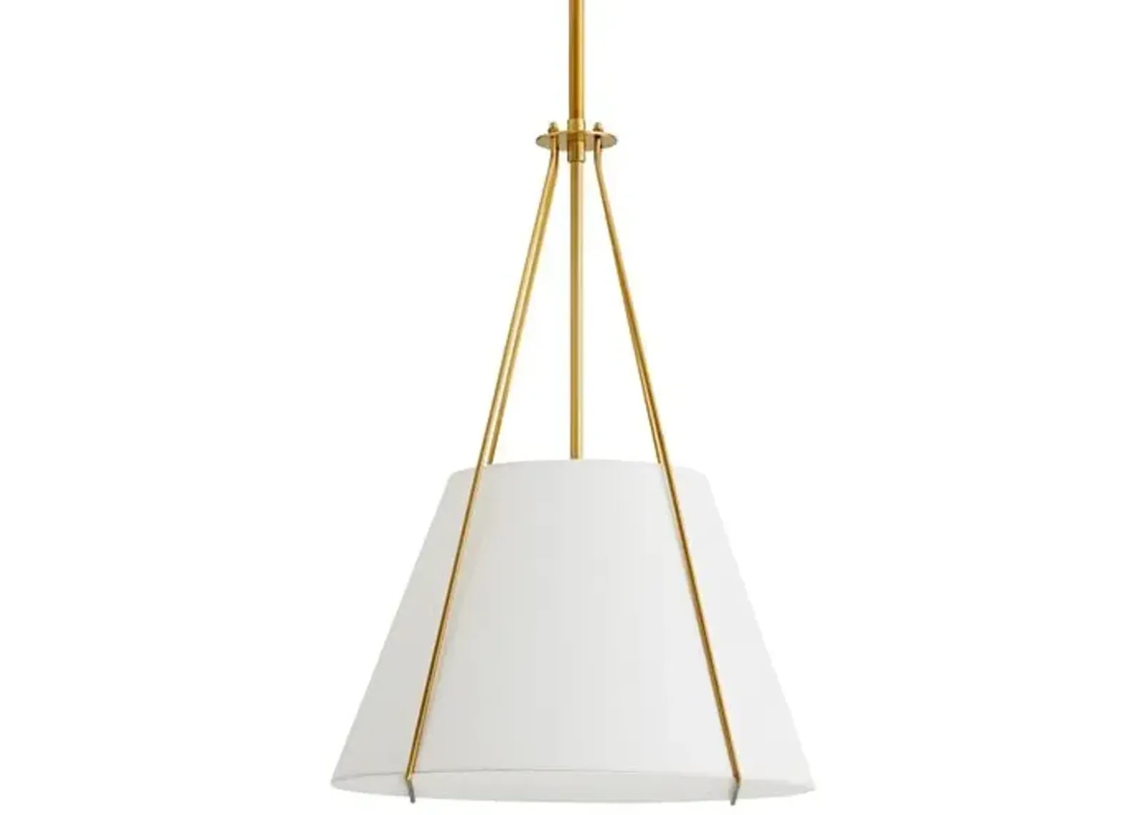 Heloise Pendant - Antique Brass - Arteriors - Gold