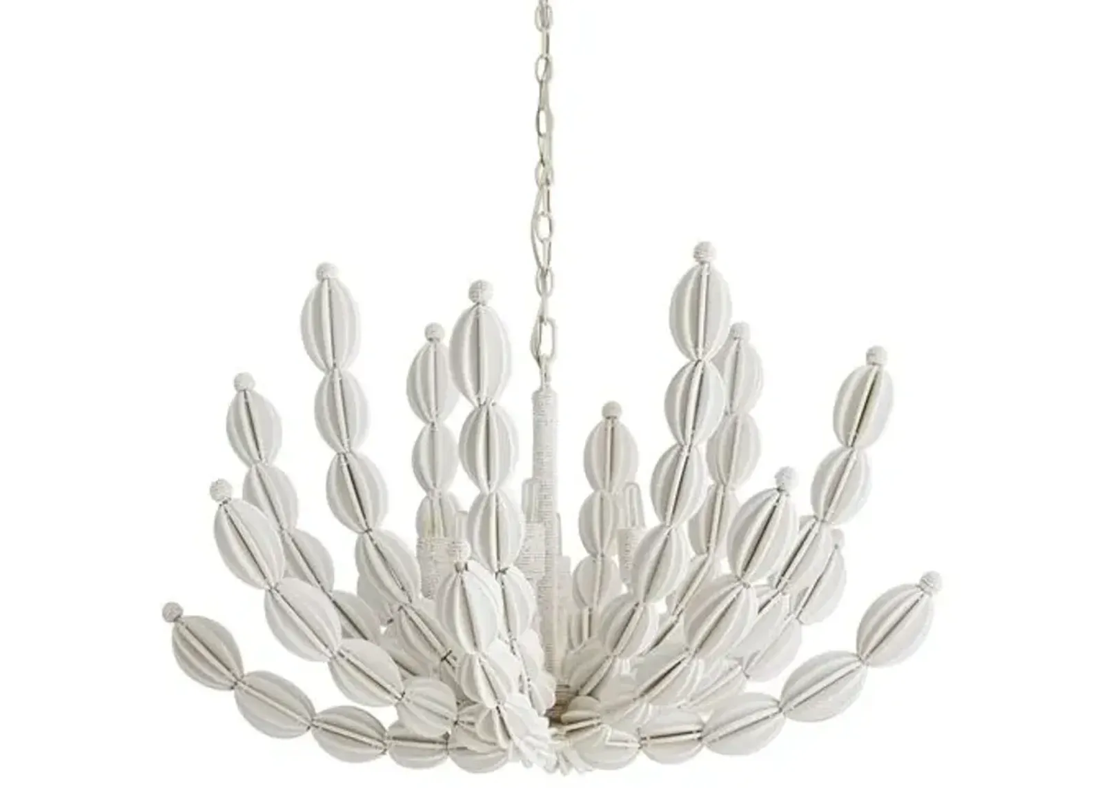 Indi Chandelier - White - Arteriors