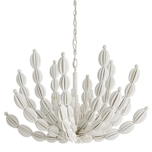 Indi Chandelier - White - Arteriors