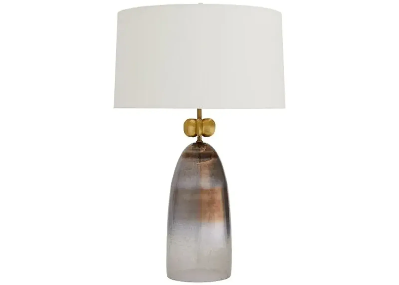 Haley Table Lamp - Smoke Luster Ombr - Arteriors