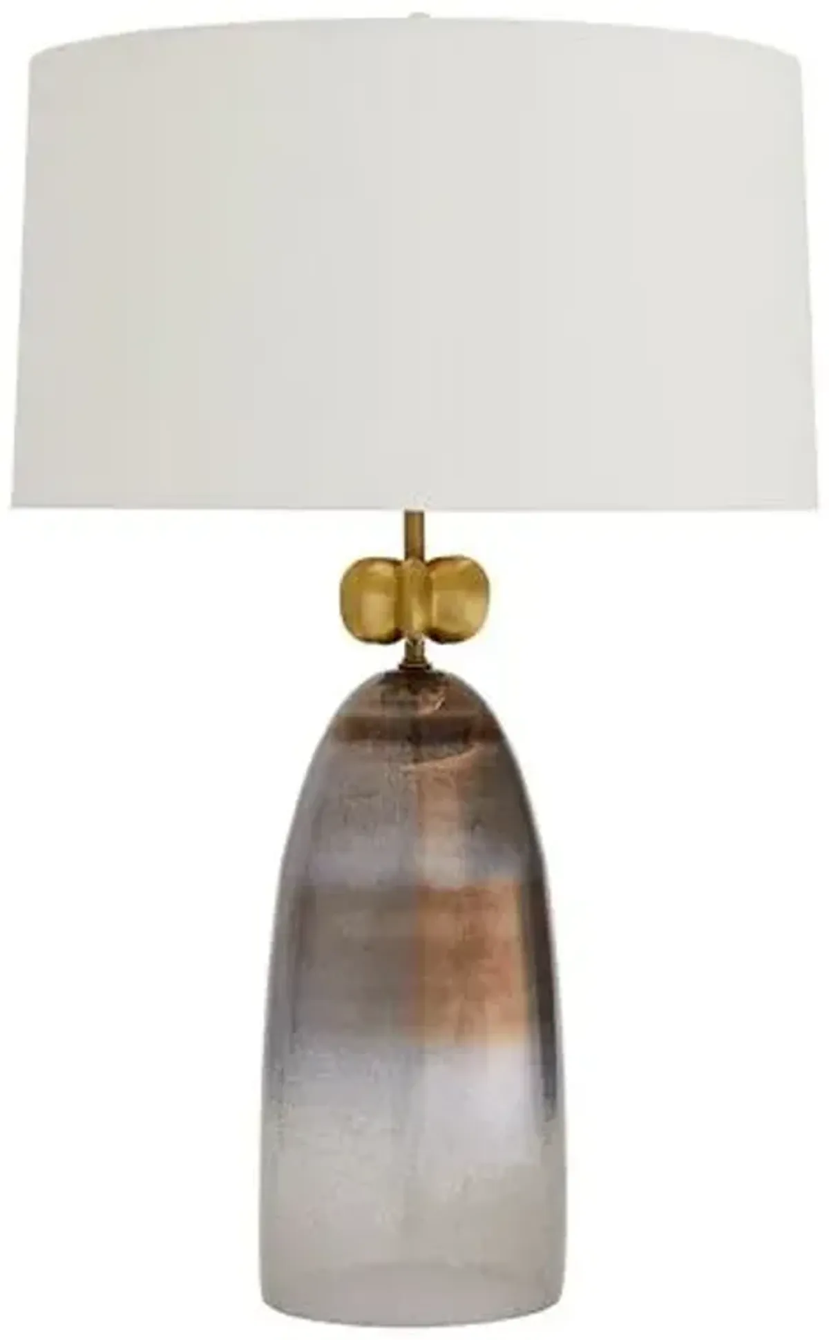 Haley Table Lamp - Smoke Luster Ombr - Arteriors