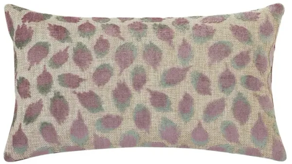 Trinka Chenille Velvet Lumbar Pillow