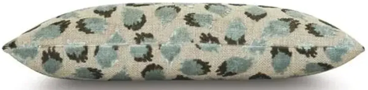 Trinka Chenille Velvet Lumbar Pillow