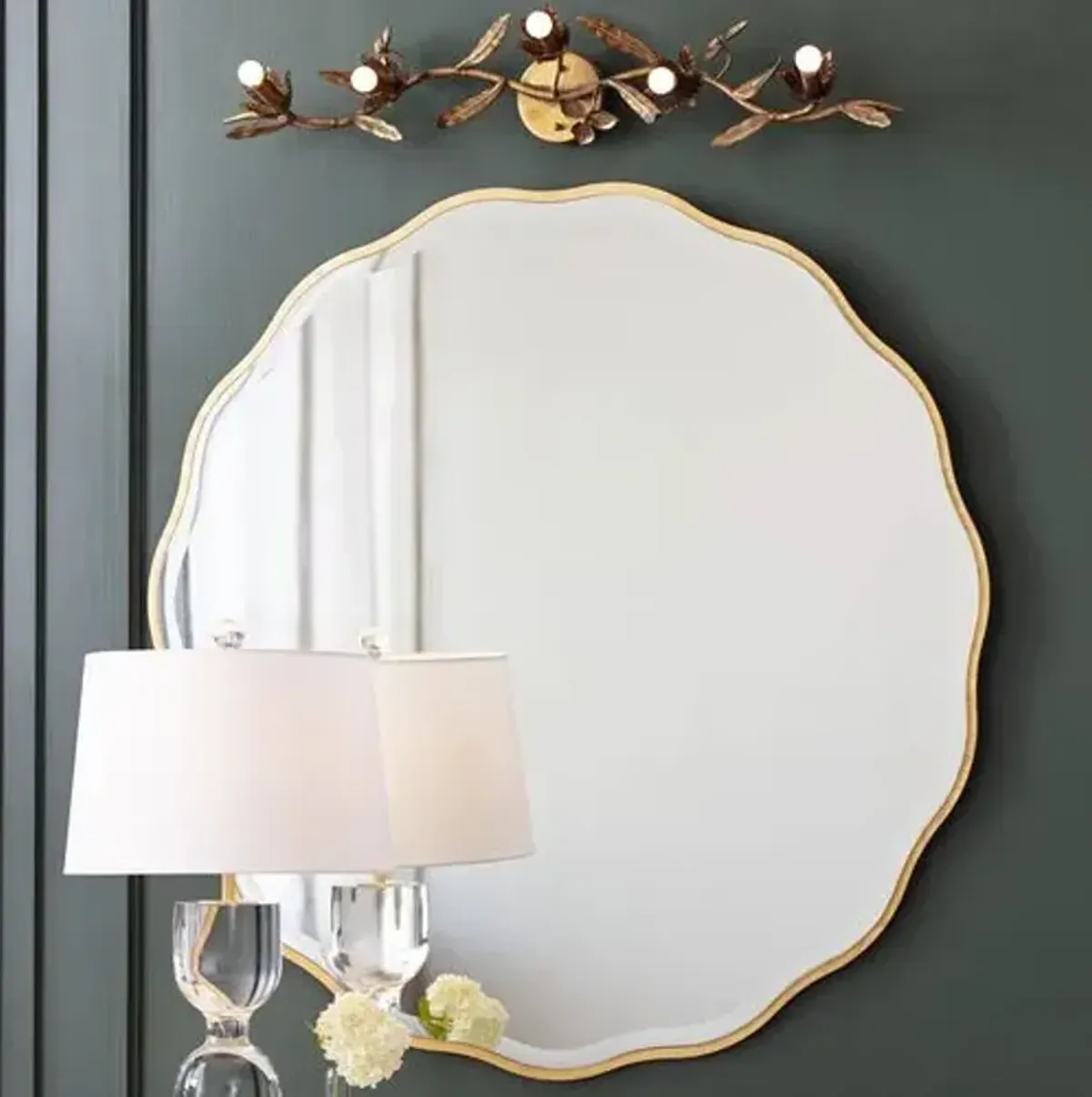 Candice Wall Mirror - Gold - Regina Andrew