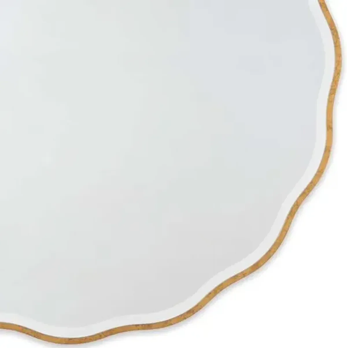 Candice Round Wall Mirror - Gold - Regina Andrew