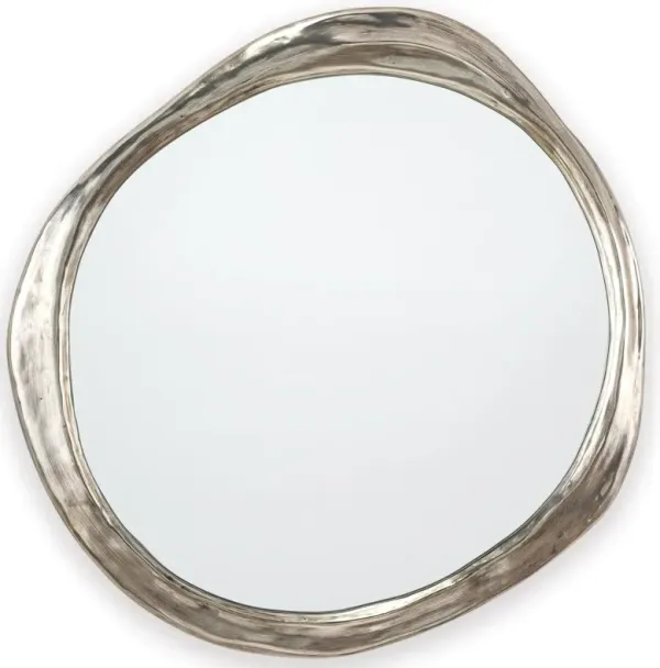 Ibiza Wall Mirror, Silver