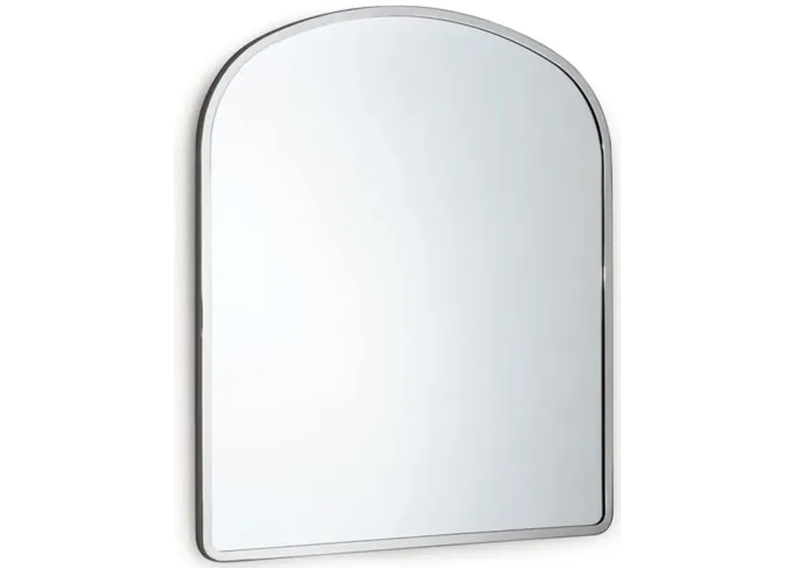 Cloak Wall Mirror - Polished Nickel - Regina Andrew