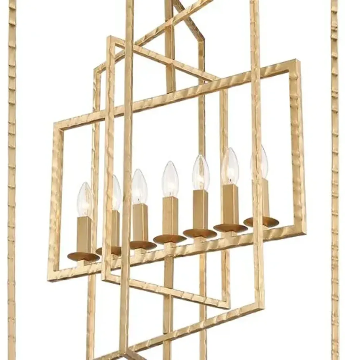 Capri 7-Light Chandelier - Gold - Crystorama