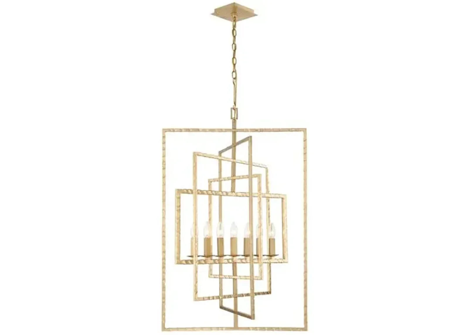 Capri 7-Light Chandelier - Gold - Crystorama