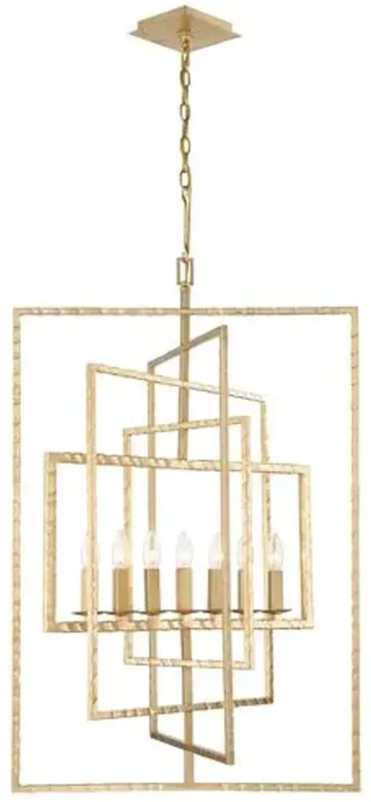 Capri 7-Light Chandelier - Gold - Crystorama