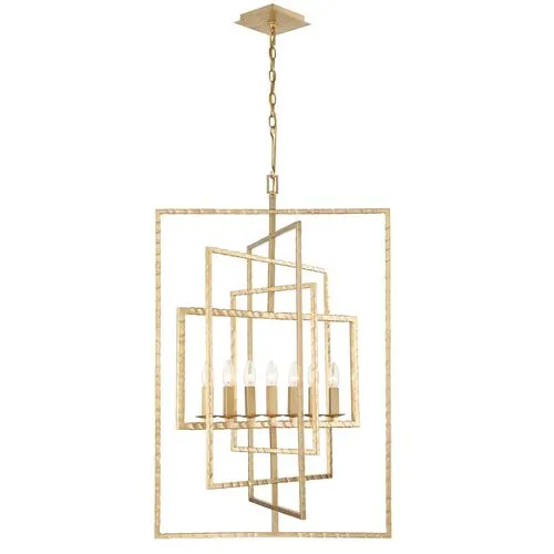 Capri 7-Light Chandelier - Gold - Crystorama