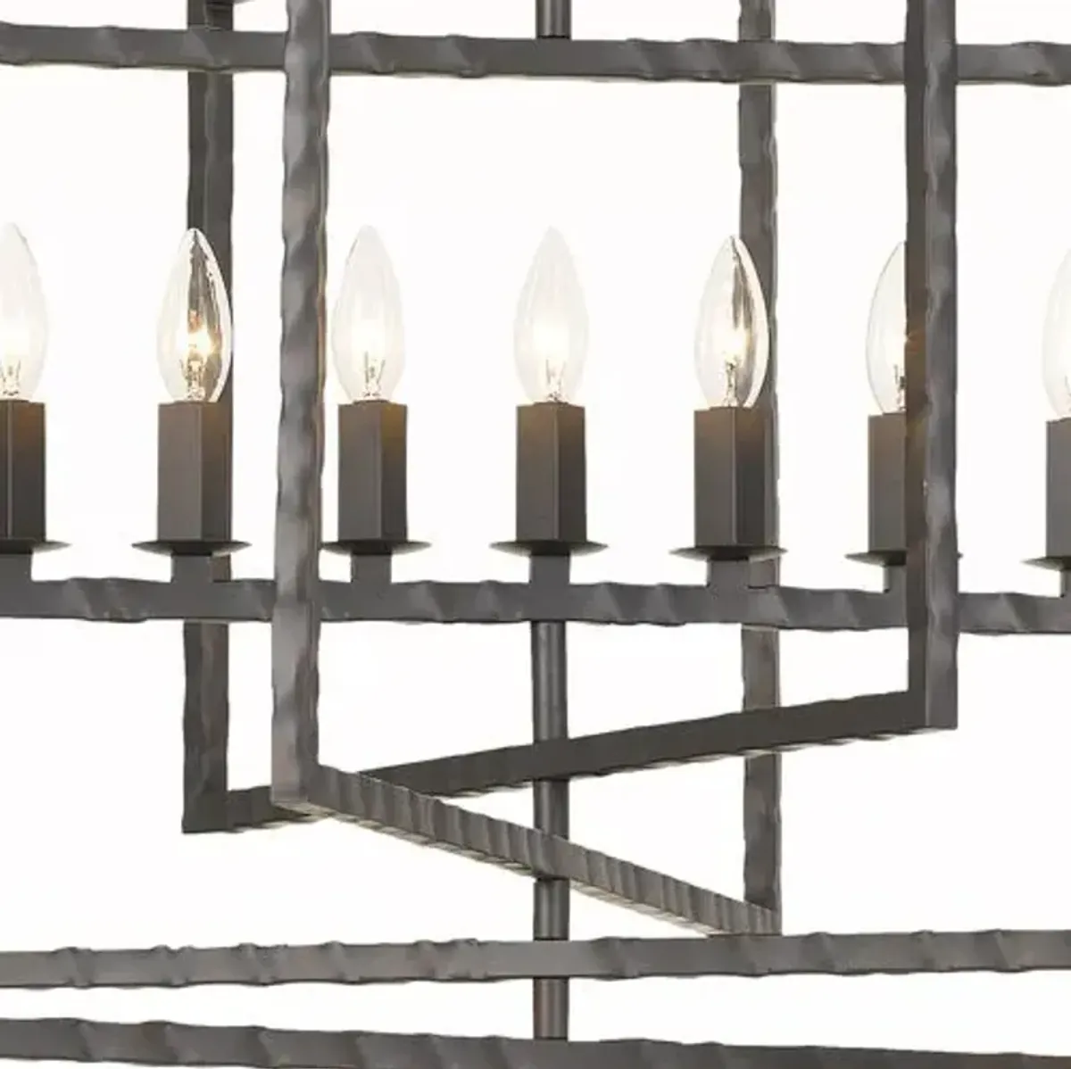 Capri 9-Light Chandelier - Bronze - Crystorama - Black