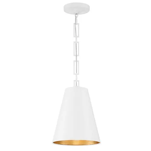 Alston 2-Light Chandelier - White/Gold - Crystorama