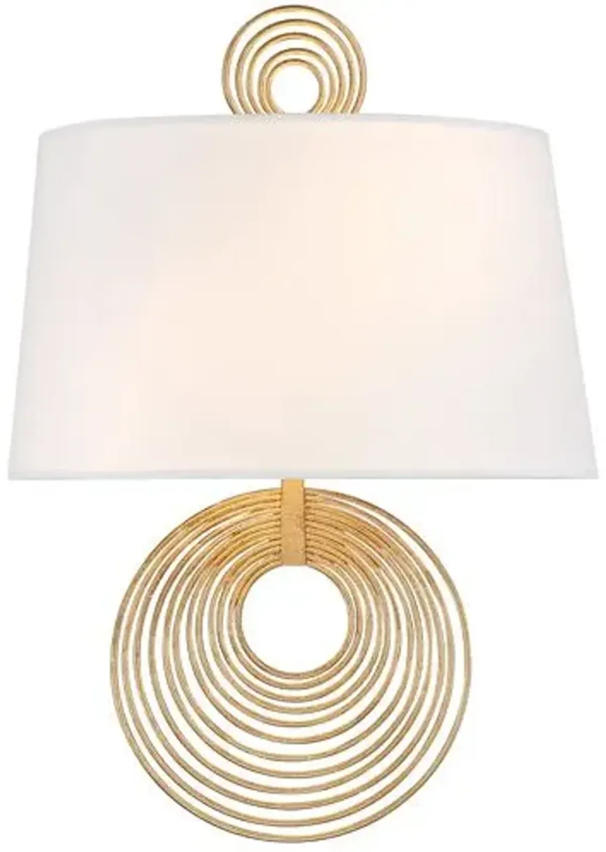 Doral 10-inch Sconce - Gold - Crystorama