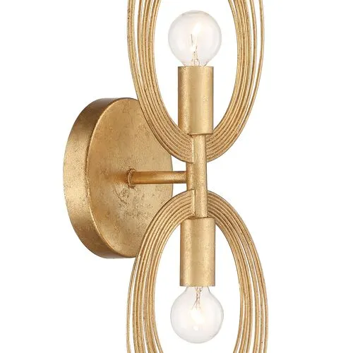 Doral 8-inch Sconce - Gold - Crystorama