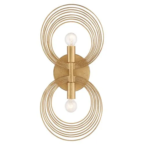 Doral 8-inch Sconce - Gold - Crystorama
