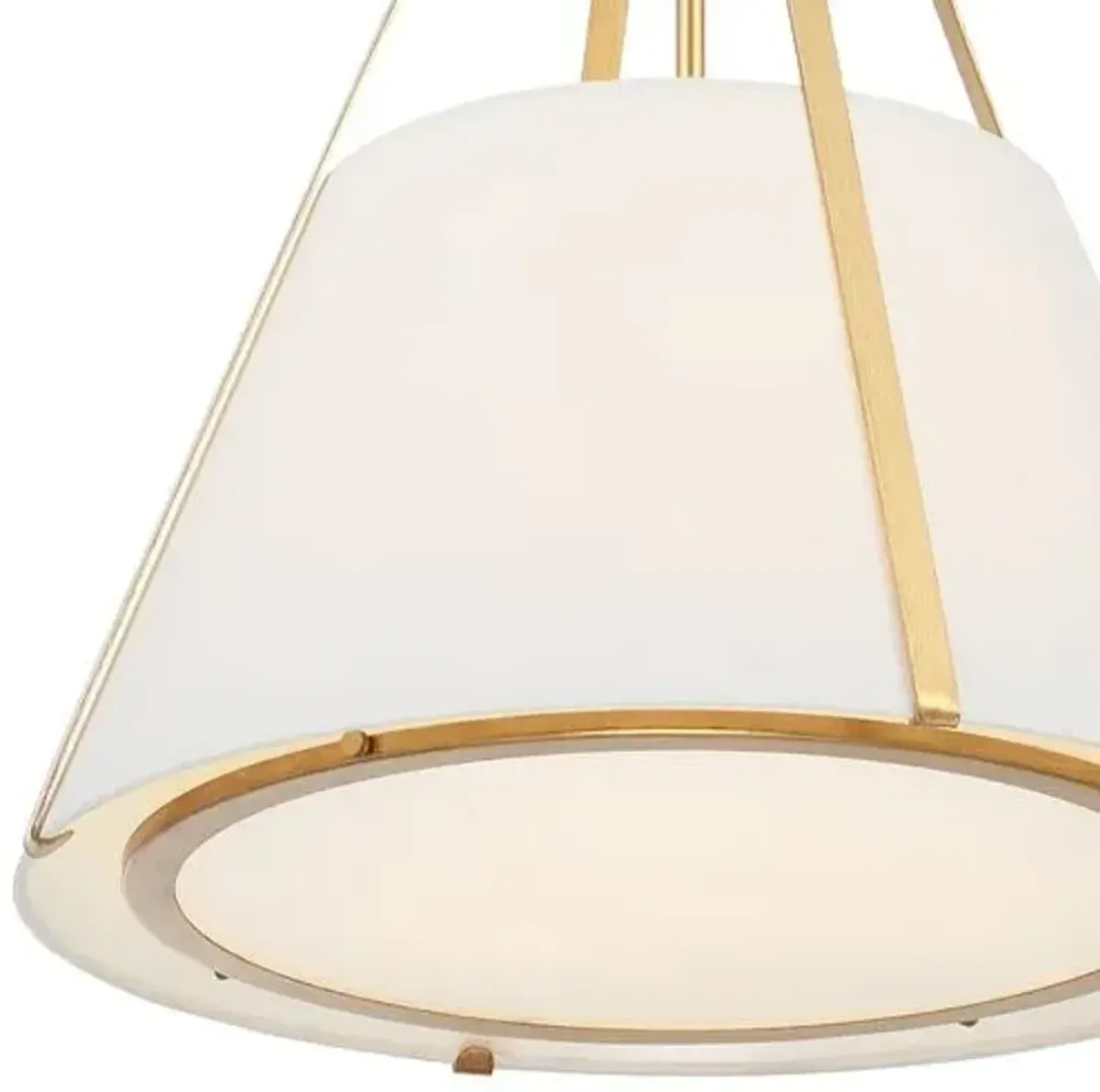 Fulton 3-Light Pendant - Antique Gold - Crystorama