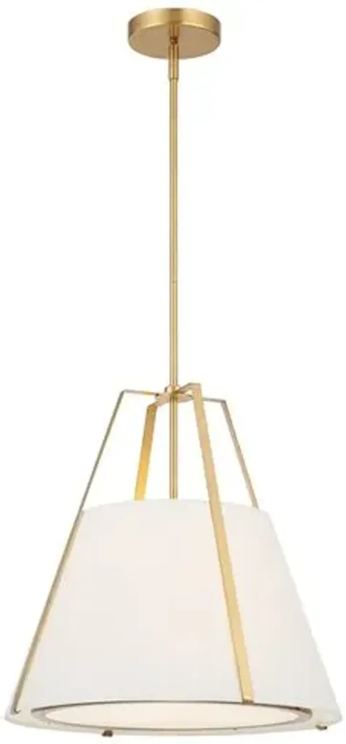 Fulton 3-Light Pendant - Antique Gold - Crystorama