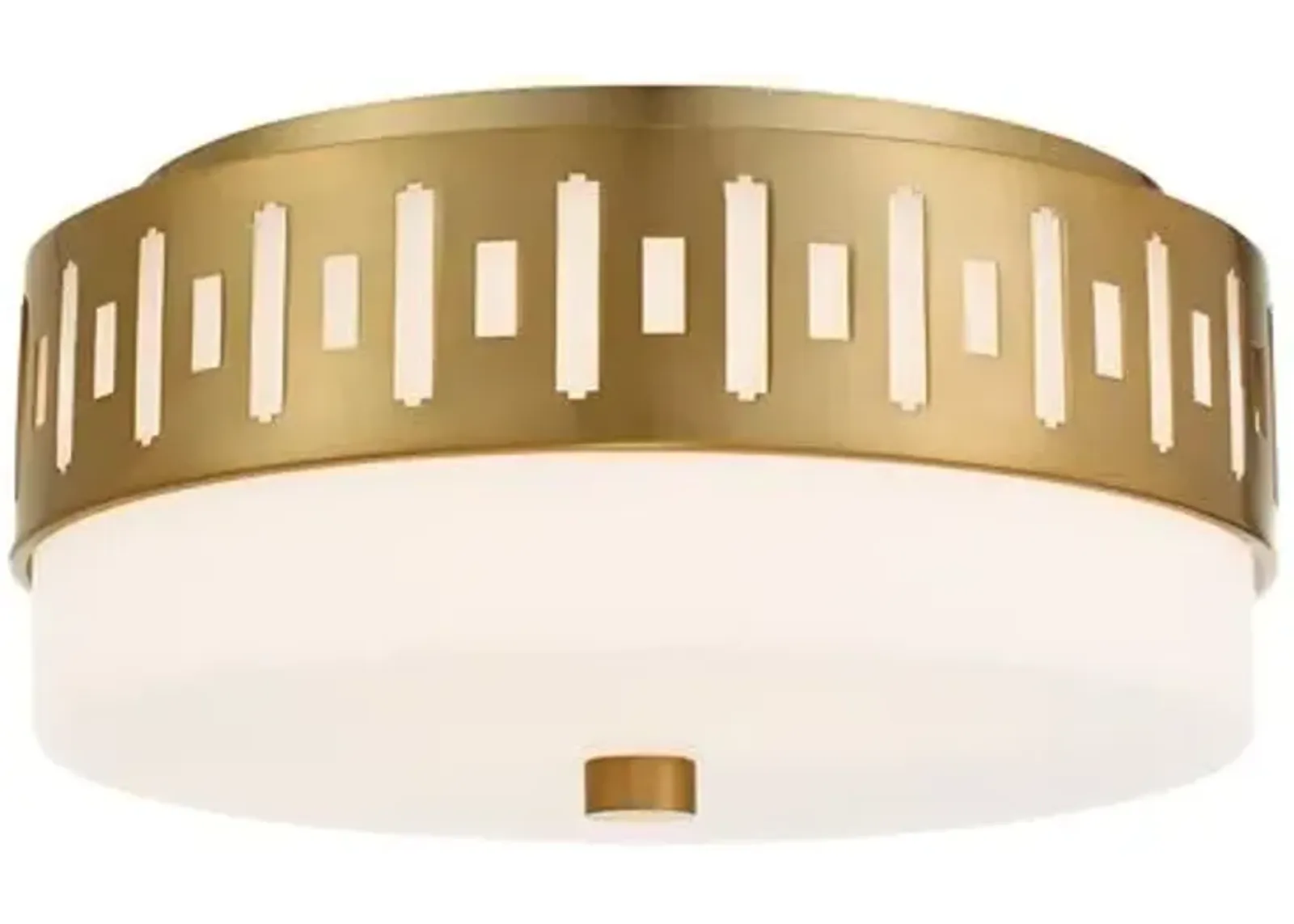 Keaton 2-Light Ceiling Mount - Gold - Crystorama