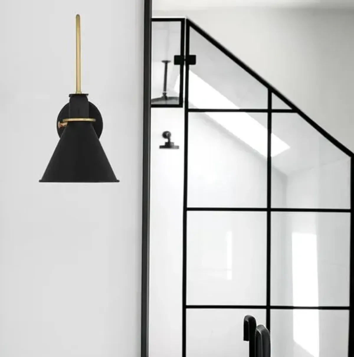 Medford Wall Mount - Matte Black - Crystorama