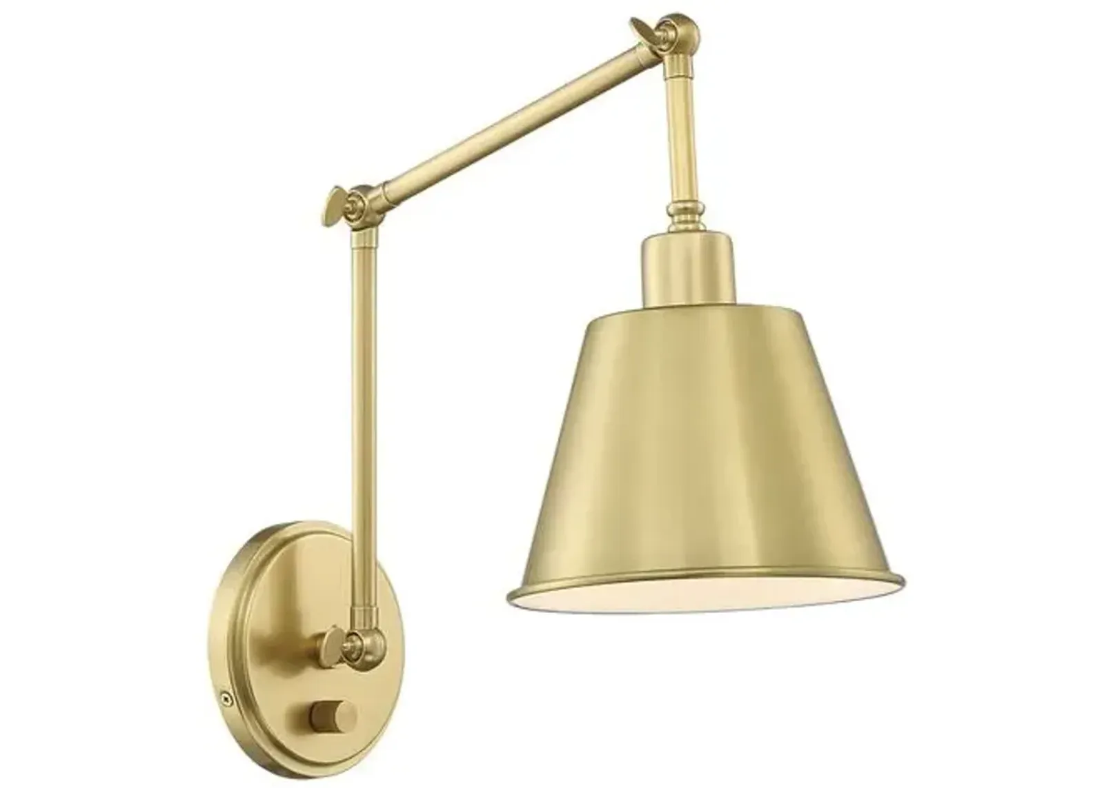 Mitchell Wall Mount - Aged Brass - Crystorama - Gold