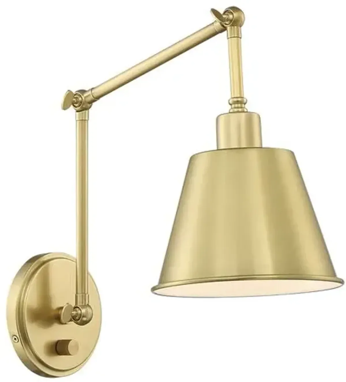 Mitchell Wall Mount - Aged Brass - Crystorama - Gold