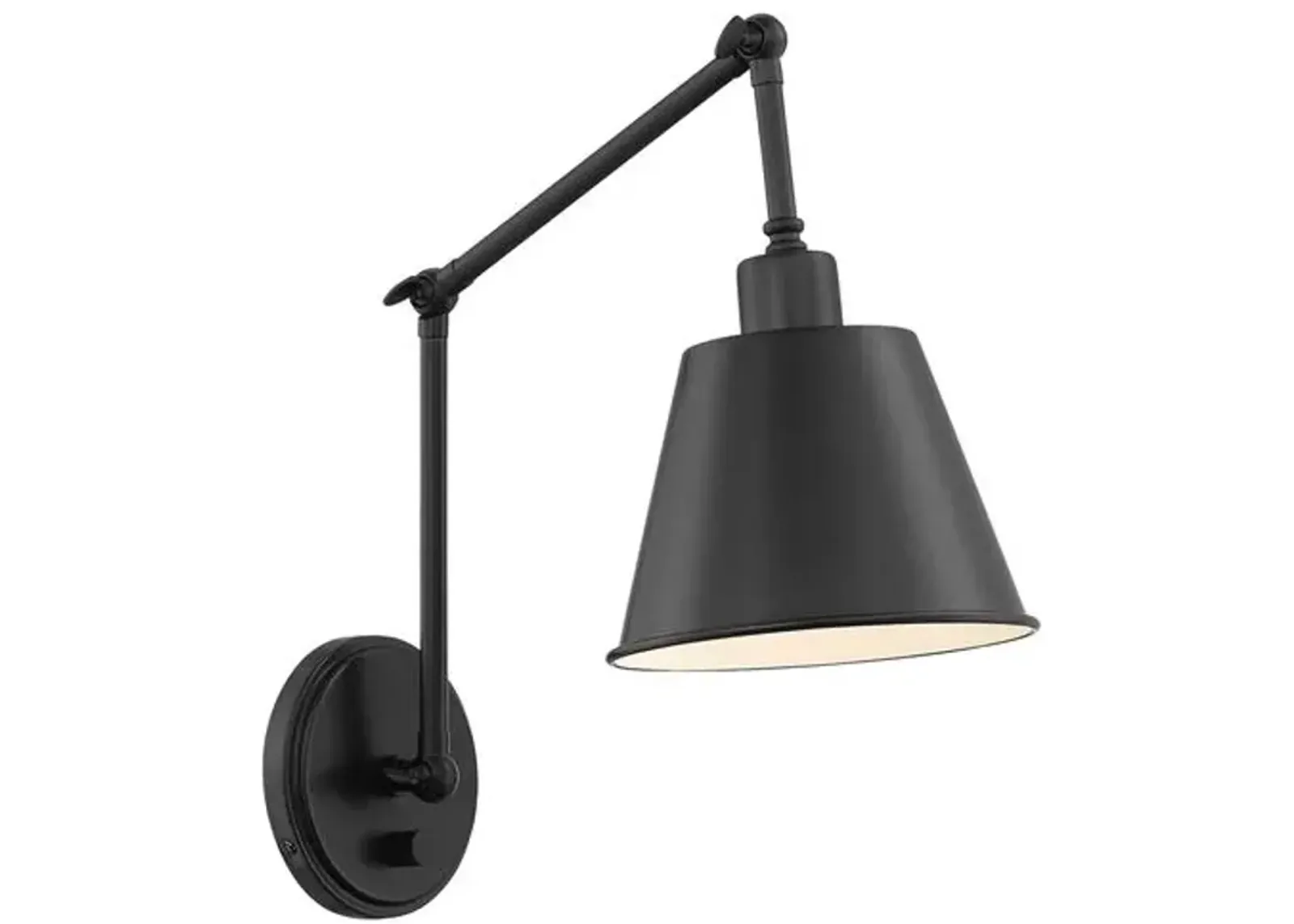 Mitchell Wall Mount - Matte Black - Crystorama