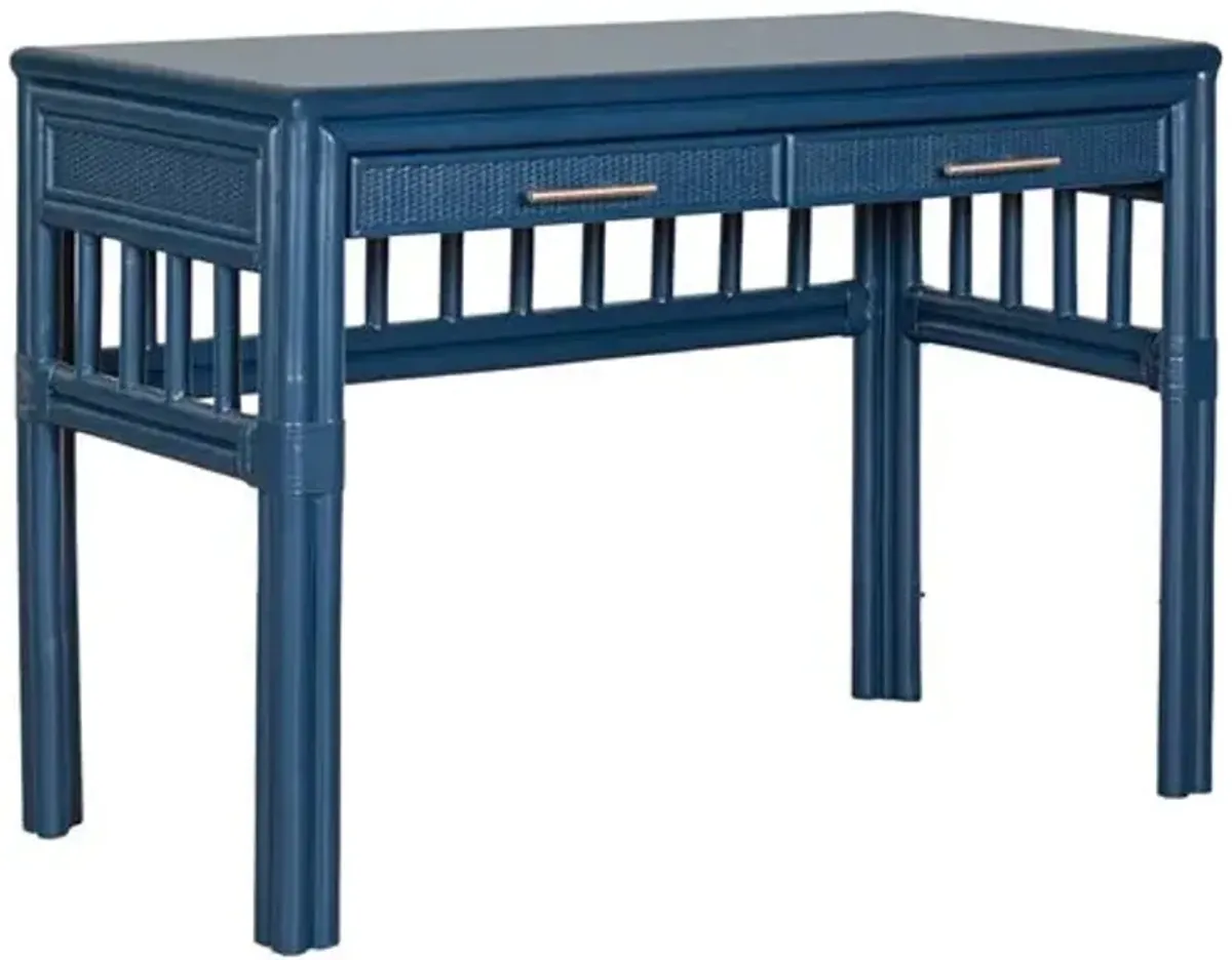 Colony Desk - Navy - Blue