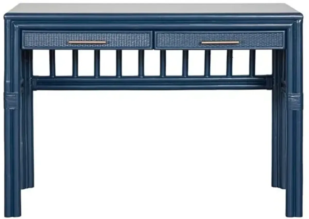 Colony Desk - Navy - Blue