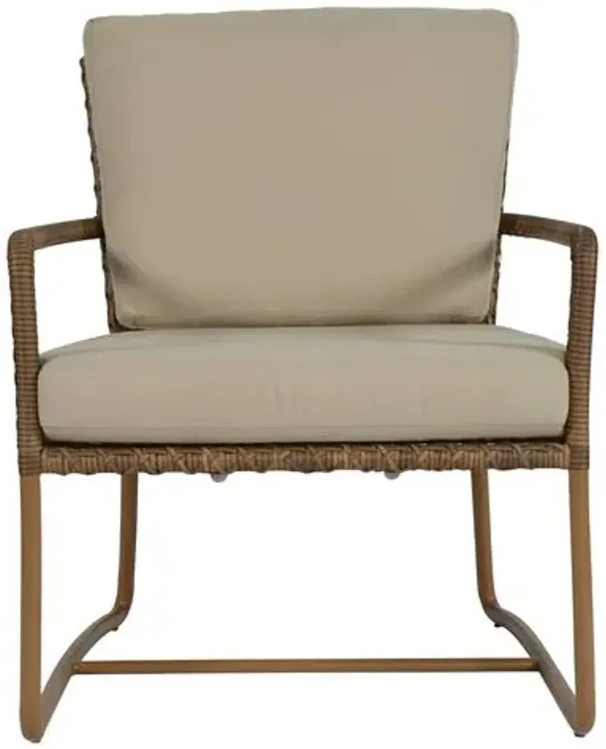 Bay Outdoor Lounge Chair - Toffee - Brown