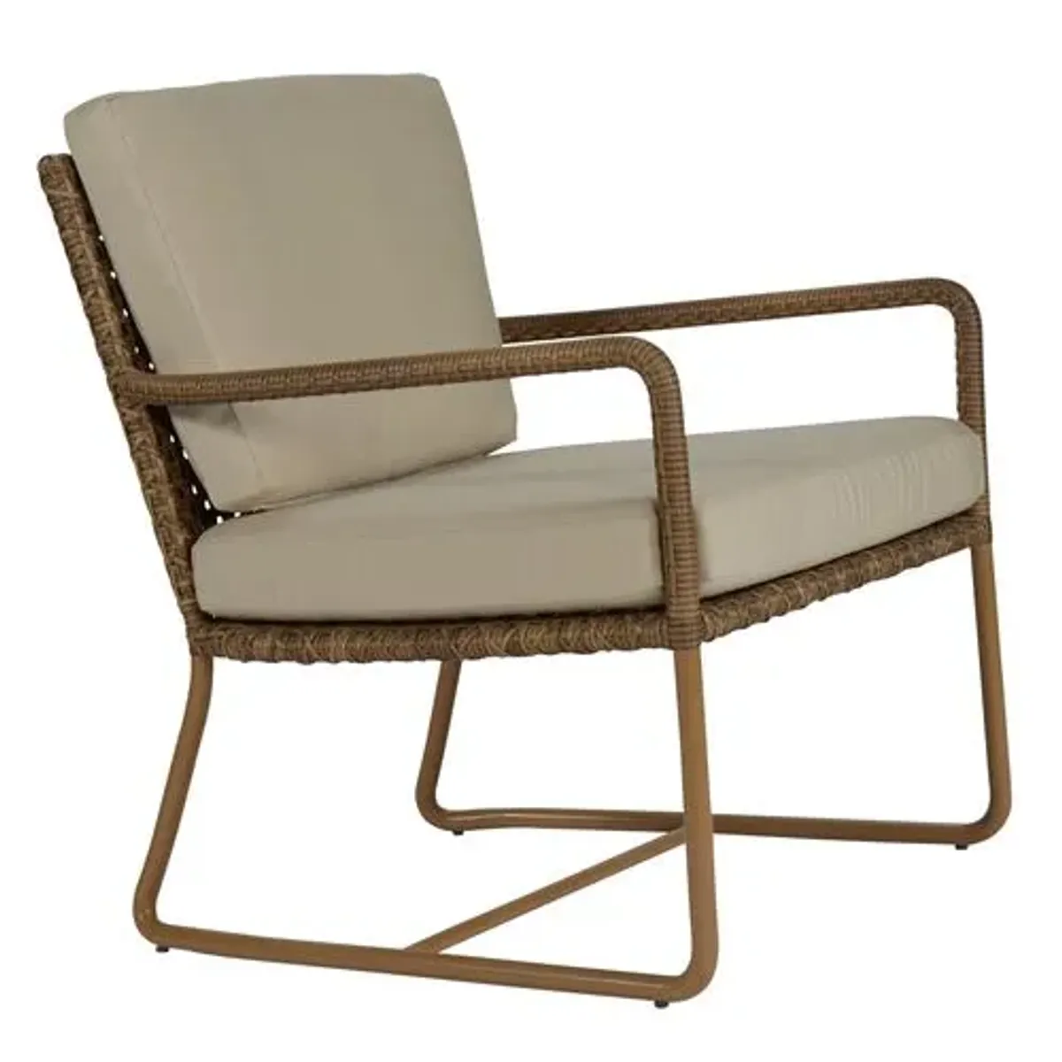 Bay Outdoor Lounge Chair - Toffee - Brown