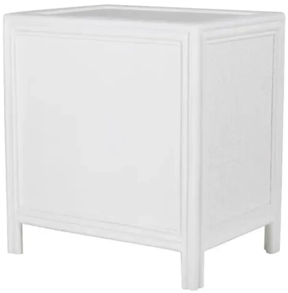 Bermuda One-Drawer Nightstand - White