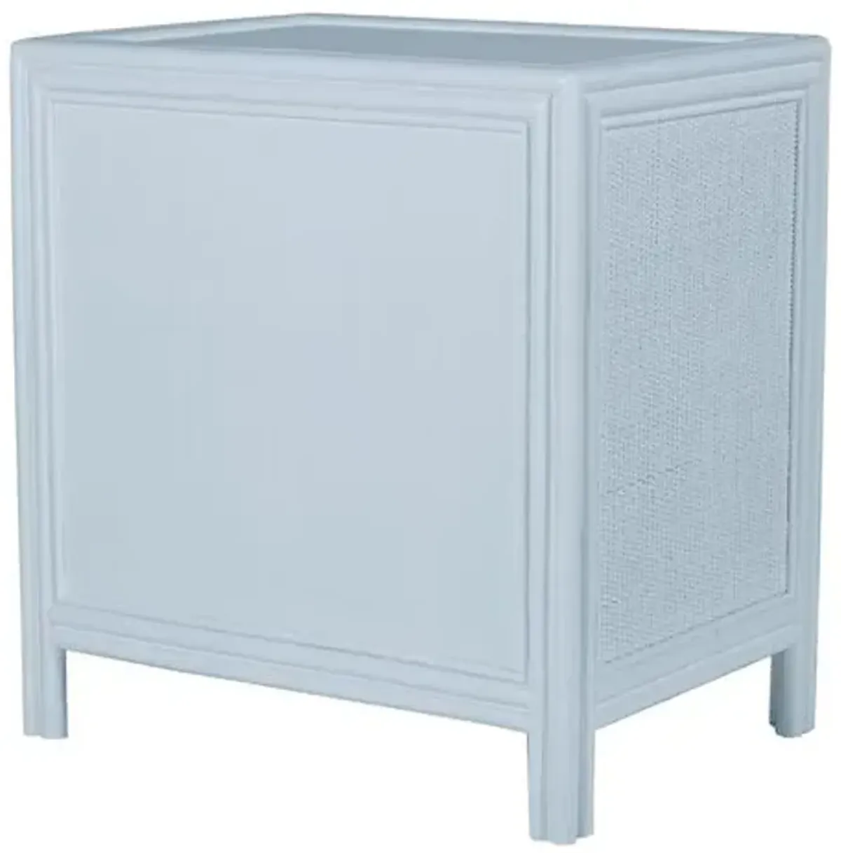 Bermuda One-Drawer Nightstand - Light Blue