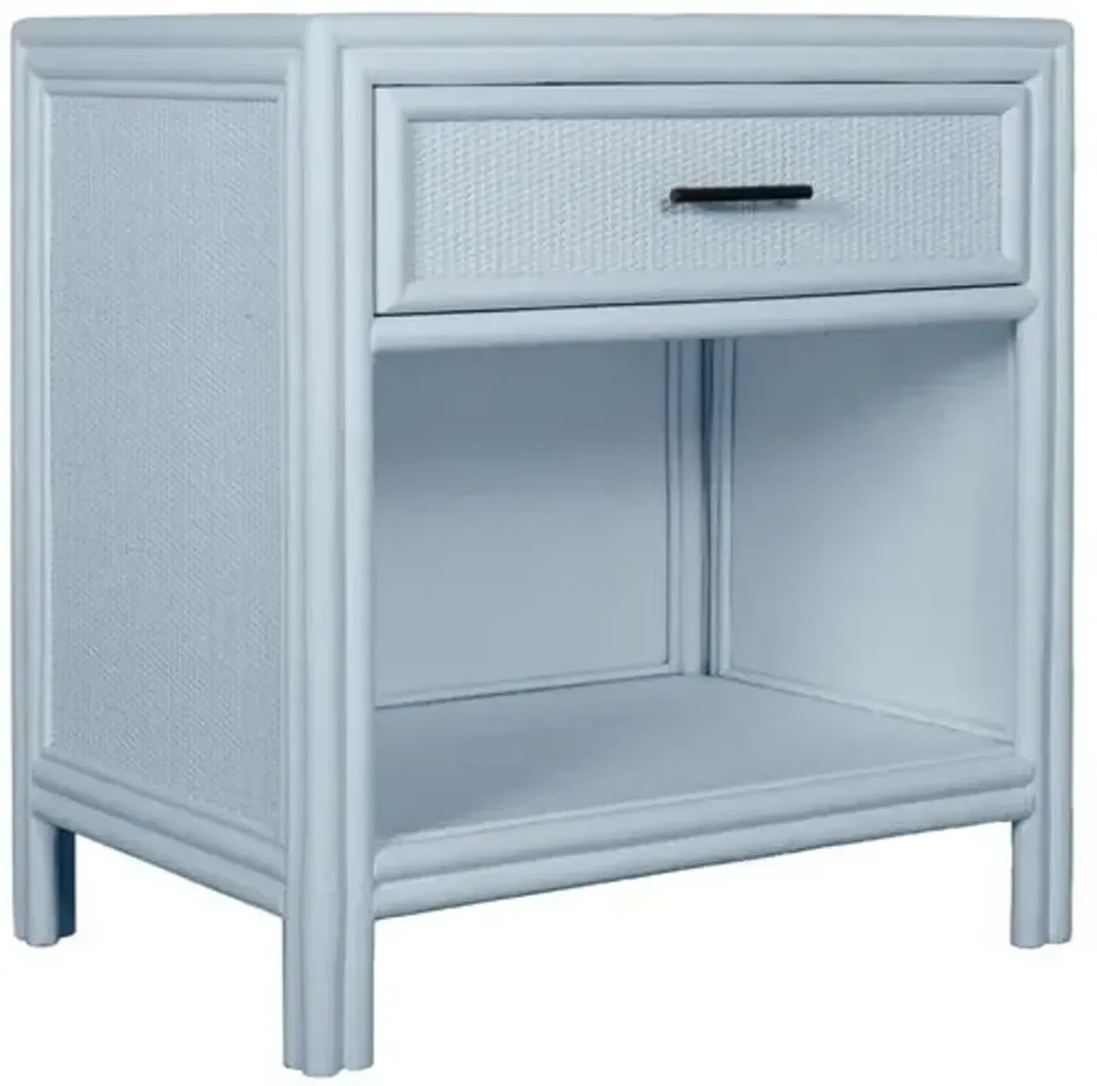 Bermuda One-Drawer Nightstand - Light Blue